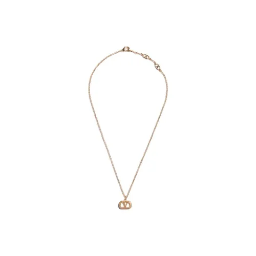 Valentino Metal Necklaces Унисекс Золото