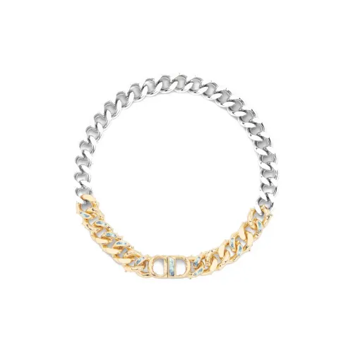 DIOR Ожерелья Золото/Серебро Мужской
