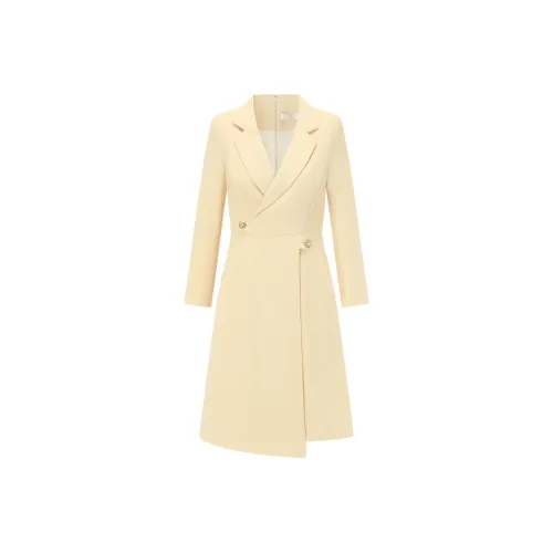 ONE SHALLOW Длинное платье с длинными рукавами женское