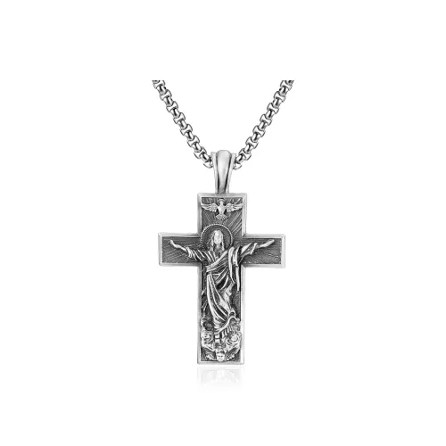 EVBEA Титановые стальные ожерелья унисекс