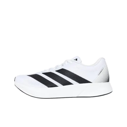 Adidas Duramo Легкий Низкий Топ Беговые Кроссовки Унисекс Белый Черный