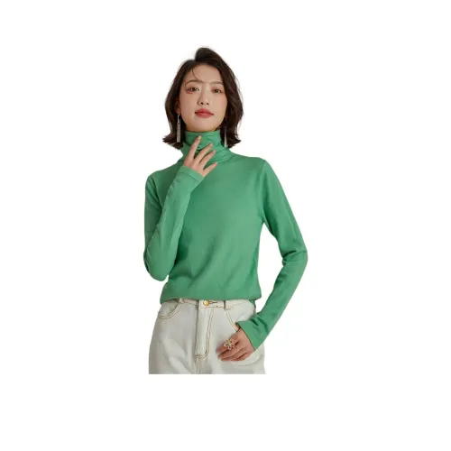 Emodues Свитер Женский Светло-Зеленый