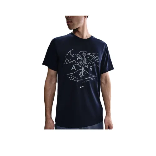 nike Dri Fit T-Shirt Мужской Черный 010