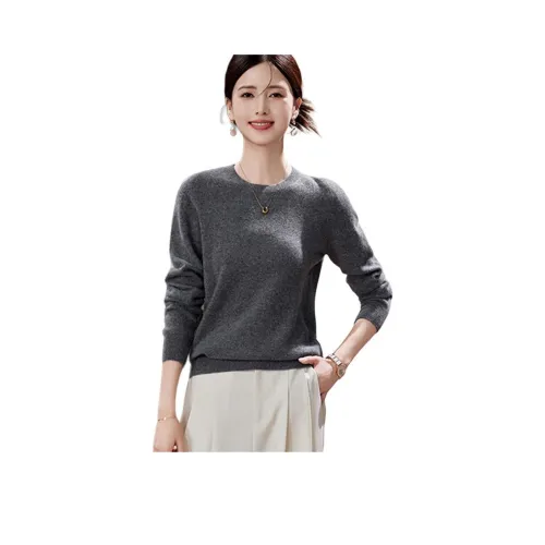 H YXIANG Кашемир Свитер Женские