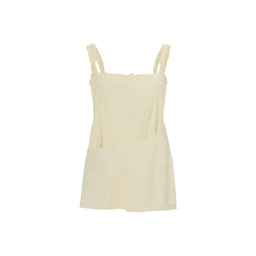 POWXV Бежевые Женские Слиплатья