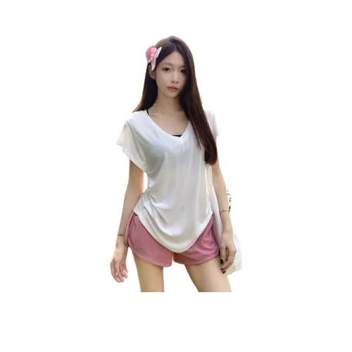 The Temptation Of The Muse Стандартная T-рубашка Женская Белая