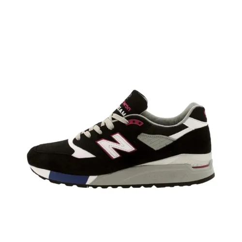 New Balance NB 998 Low Топ Беговые кроссовки Мужской Черный