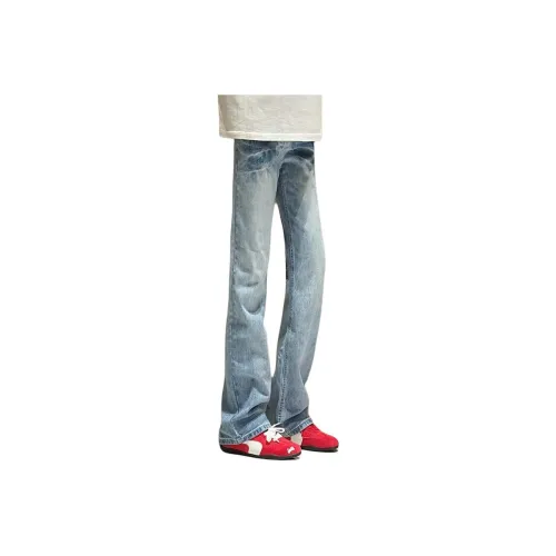 DAFK Light Blue Men's Jeans DAFK Светло-голубые мужские джинсы