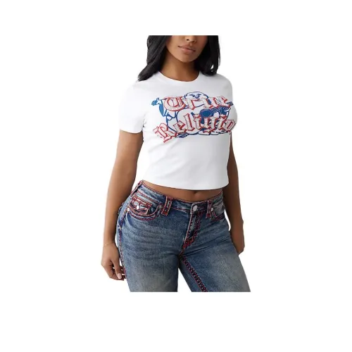 TRUE RELIGION T Рубашка Женская Белая