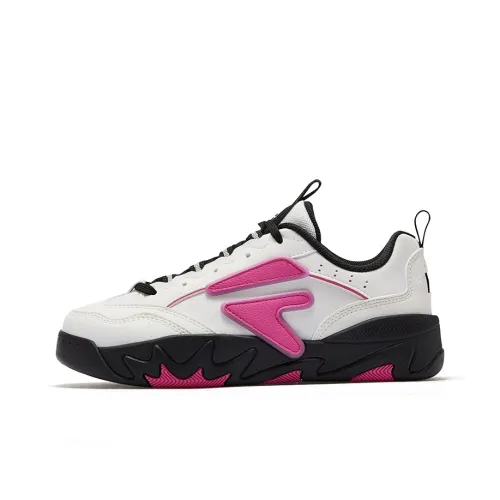 FILA FUSION NOLLIE II Dolphin Jump Shoe 2 Скейтборд Кроссовки Женские Снег Флуоресцентный Розовый