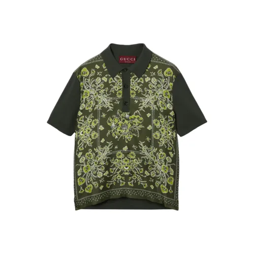 GUCCI Зеленая Мужская Поло