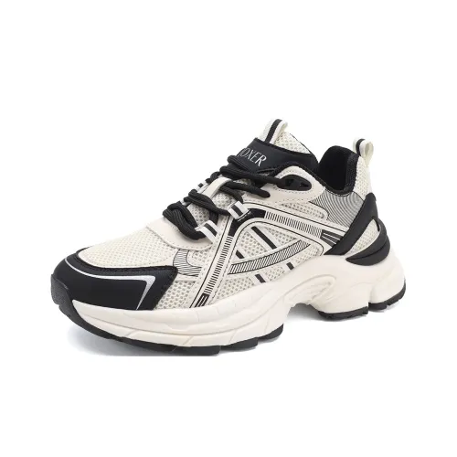 FOXER x MARINO ORLANDI Высота Увеличивающие Устойчивые к Износу Низкие Топ Кроссовки с Толстой Подошвой Женские