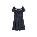 Синий Белый Горох