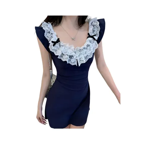 PEA Короткий рукав Платье Женское