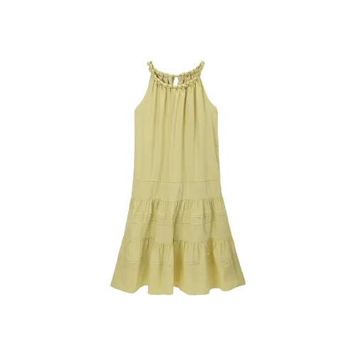 MISHOW Лето Желтый Женские Слиплатья