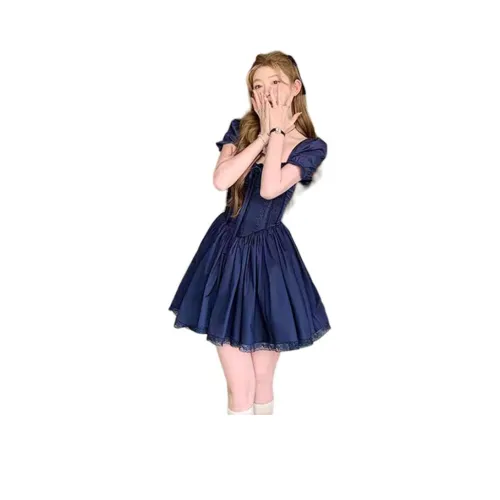 FWTW Короткий рукав Платье Женское