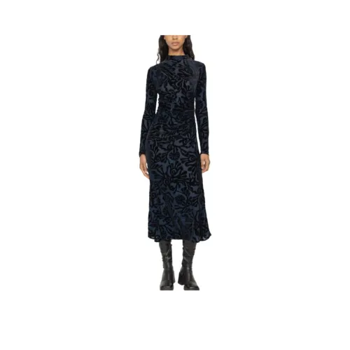 Sea New York Длинное платье с длинными рукавами женское