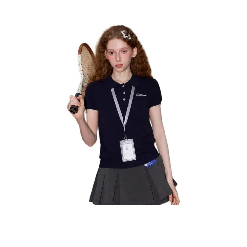 Coolhut Темно-синий Женские Поло