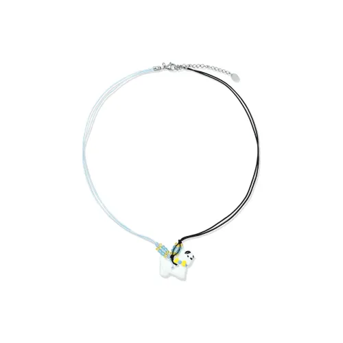 AWE Плетеная веревка Ожерелье Идеально для лета Минималистский стиль Аксессуары для студентов Унисекс