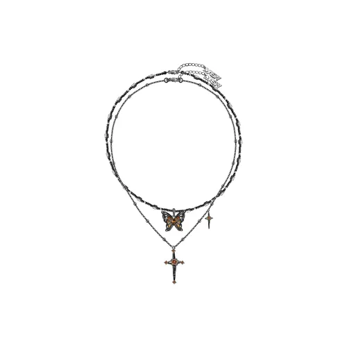 masw Медный сплав Ожерелья Женские Коричневый