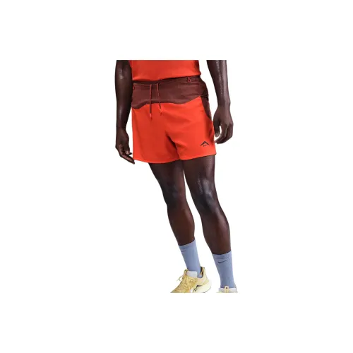 nike Повседневные шорты Мужские Оранжевые Красные