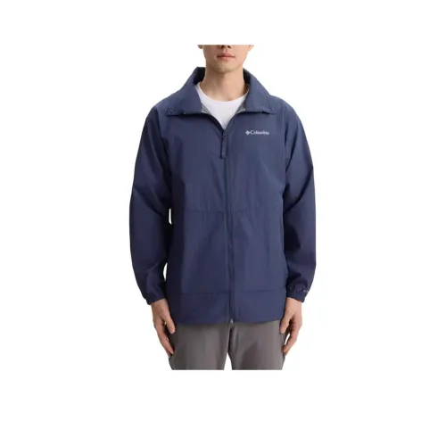 Columbia совместный бренд Дышащий Быстросохнущий Устойчивый к истиранию Защита от ультрафиолета Охлаждающий Защита от солнца Мужской Синий