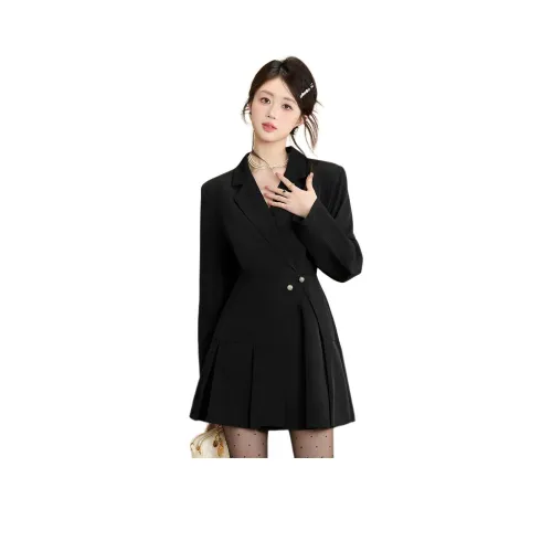 Beautiful Wardrobe Длинное платье с длинными рукавами женское черное