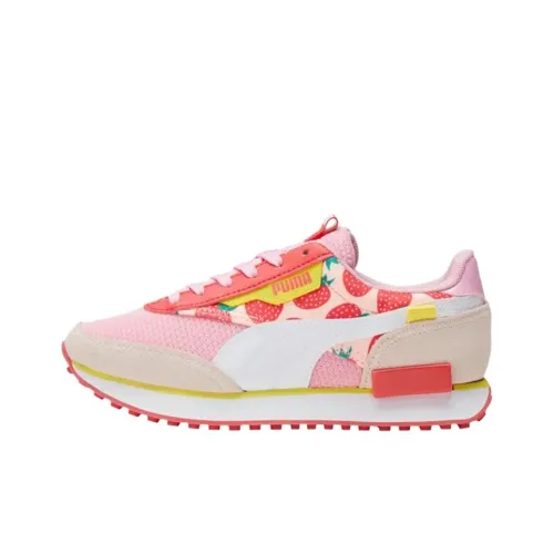 PUMA Future Rider Low Топ Kids Lifestyle Shoes Розово-белый Подростки