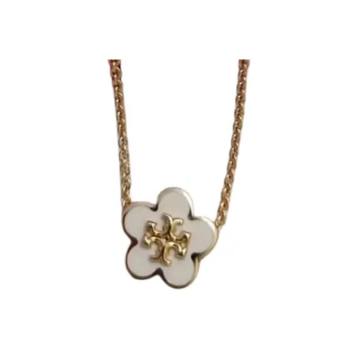 Tory Burch Ожерелья Золото/белый Женские