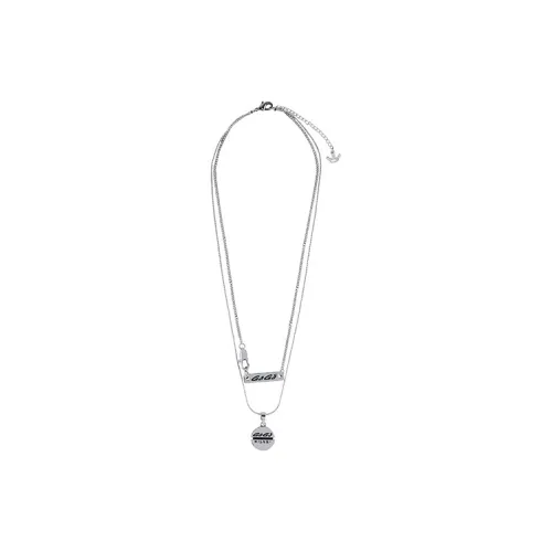 GAGA Сплав Серебряный Покрытый Ключица Цепочка Ожерелье Унисекс