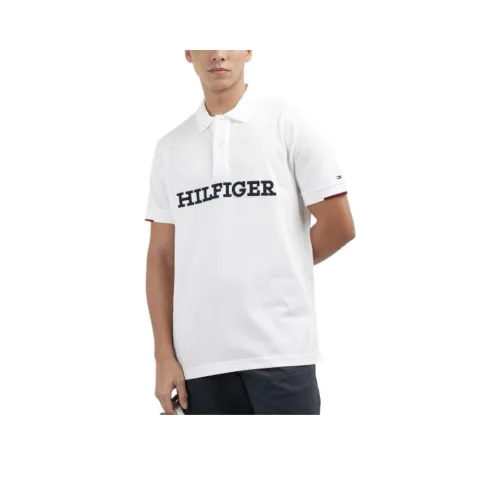 Tommy Hilfiger Polo Мужское Белое