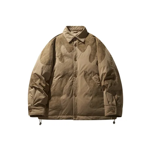 HZWH Мокко Мужские Пуховики