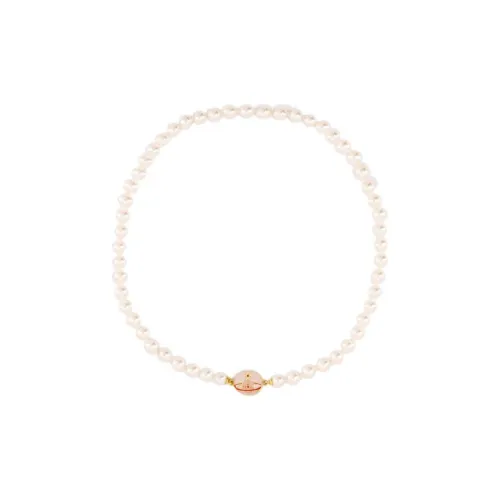 Vivienne Westwood Brass Necklaces Унисекс Белый