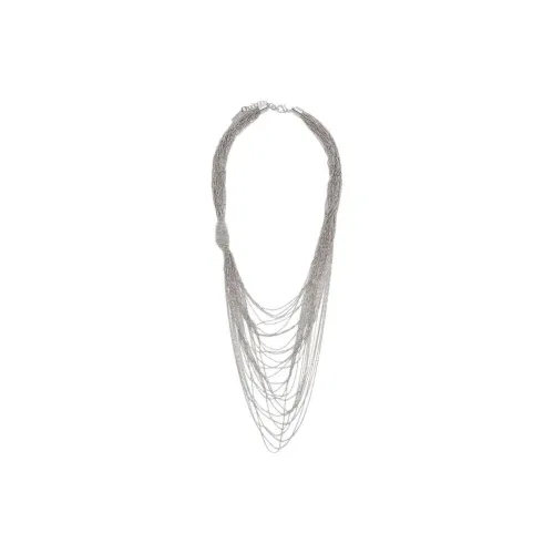 PESERICO Брасс Колье Женские Серебро