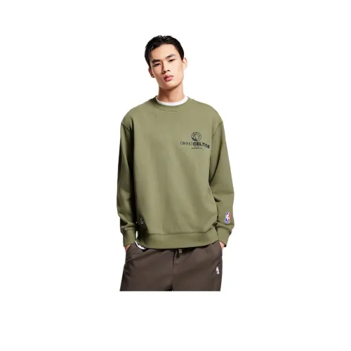 JACK JONES· x NBA Jack Jonesxnba Толстовка Мужской Масляный Зеленый