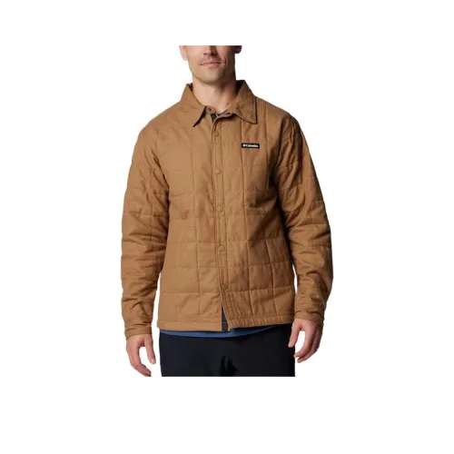 Columbia совместный бренд Landroamer хлопковый пуховик мужской карамельный