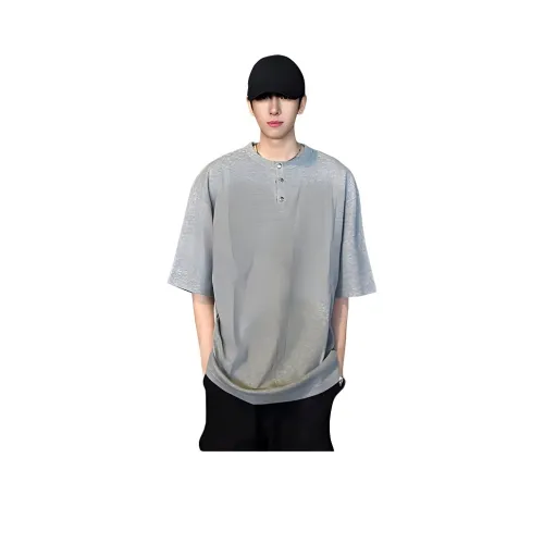 DANJUE Серый Унисекс Футболка