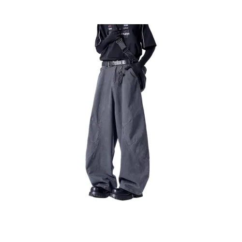 DAFK Темно-серый Мужские Джинсы