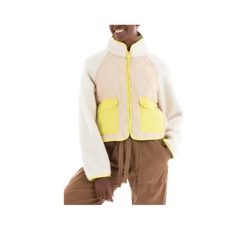 UGG Бархат Feel Пальто Женские Экрю