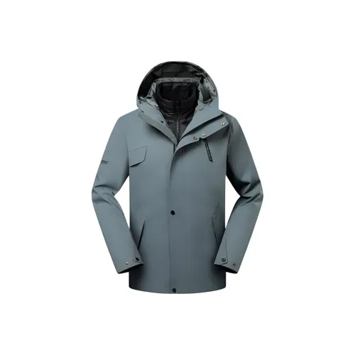 TOREAD Водонепроницаемый и Ветрозащитный для сохранения тепла ветровка мужская цвет кедрового камня