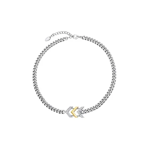 Glam Ever Сплав Ожерелье Серебряное Женское