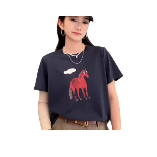 GOSO Темно-синие Женские Футболки