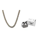 Золотистый узор "гусиная лапка", подарочная коробка