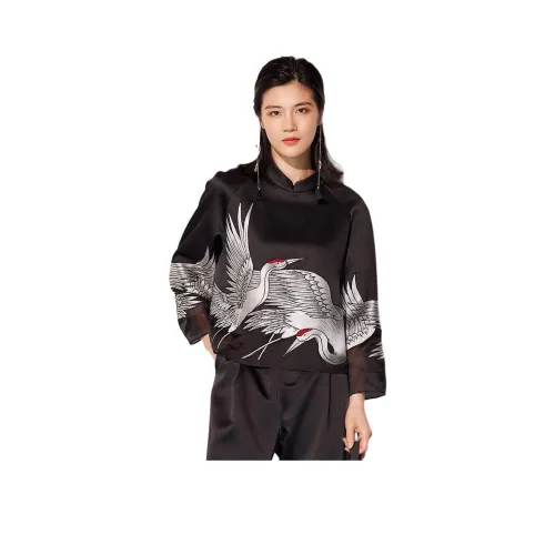 BBLLUUEE Рубашка Женская Ink Black