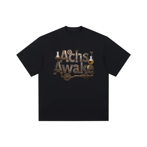ACHS AWAKE Короткий рукав T-рубашки унисекс
