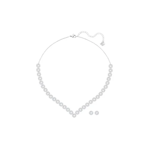 Swarovski Angelic Square Ожерелье Белое Женское