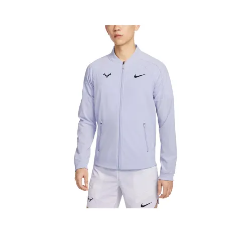 Nike Dri Fit RAFA Куртка Мужская Светло-фиолетовая