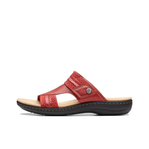Clarks Слипоны Женские Red