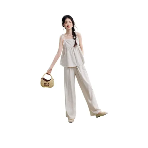 Emodues Повседневный костюм женский цвет бежевый