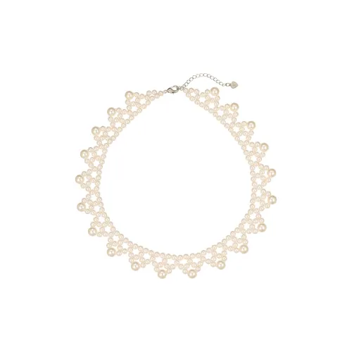 Фиолетовые искусственные жемчужные ожерелья для женщин